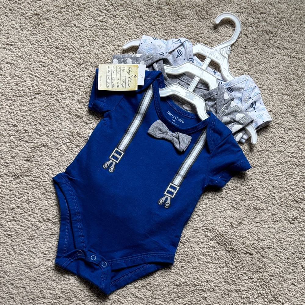 Harry & Violet Baby Bodysuit set